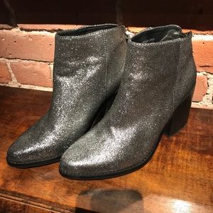 Make an offer💰! Anthropologie Metallic Booties 37